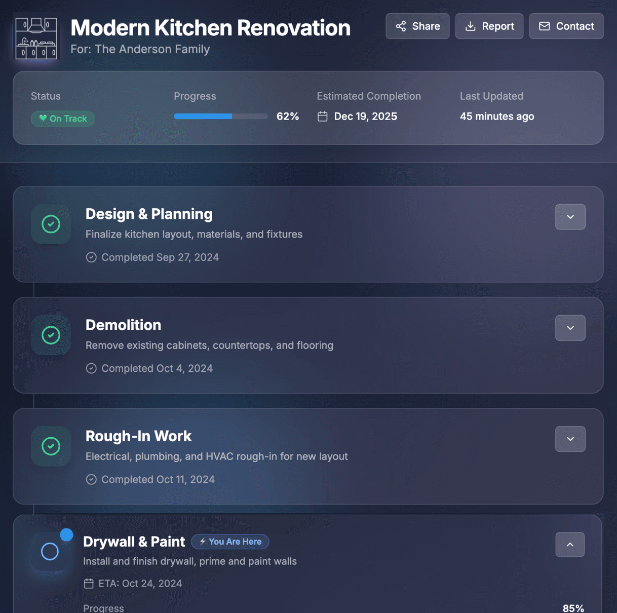 TR△CE Client Portal Demo